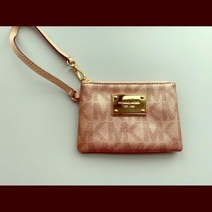 Michael Kors Rose Gold Wristlet